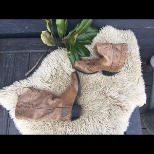 Sonora snake skin authentic western boots